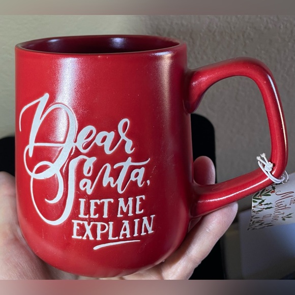 The Mistletoe Co. Red Dear Santa Mug - Picture 4 of 5